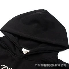Saint Tears Gothic Flame Hoodie Black - 4