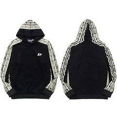 Saint Tears Gothic Flame Hoodie Black - 17