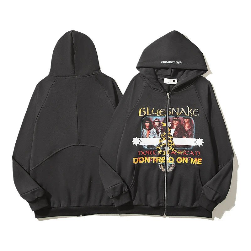 Saint Tears Gothic Flame Hoodie Black - 21