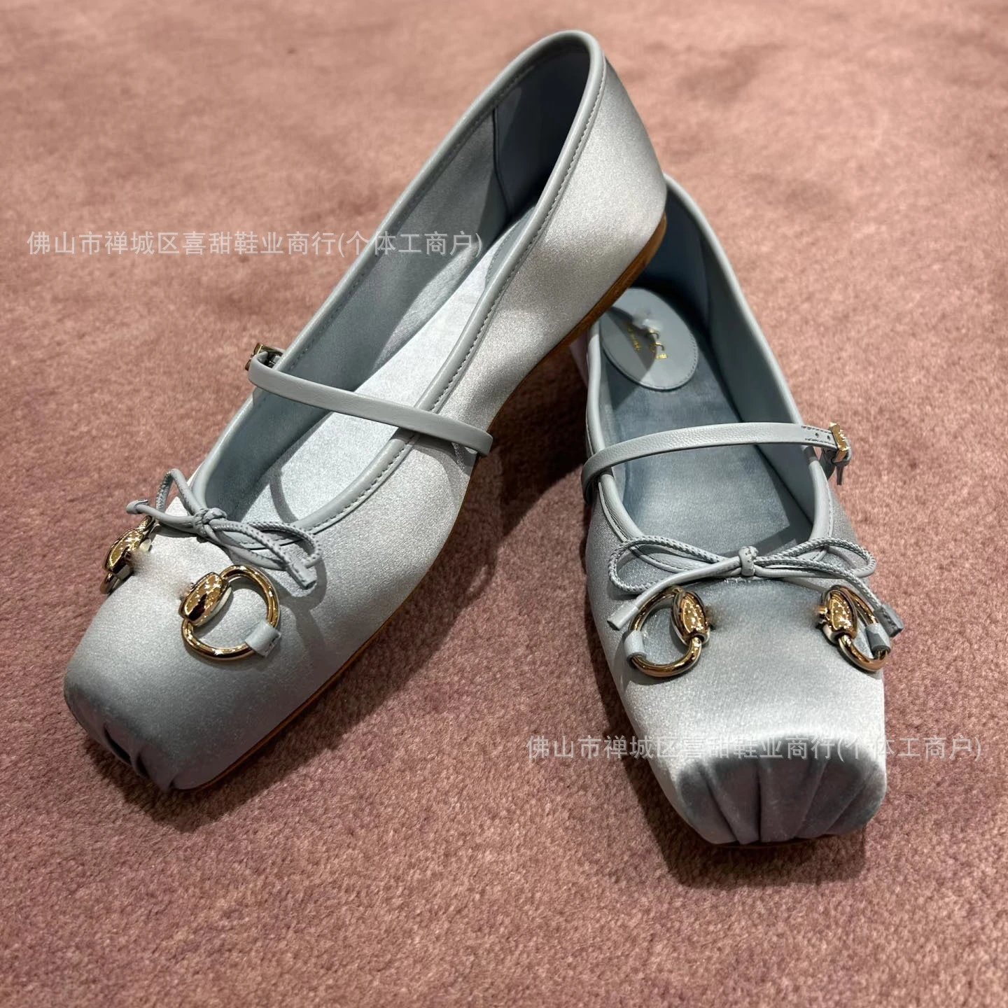 Gucci GG Marmont Ballerina Flats in Pastel Colors Loafers - 11