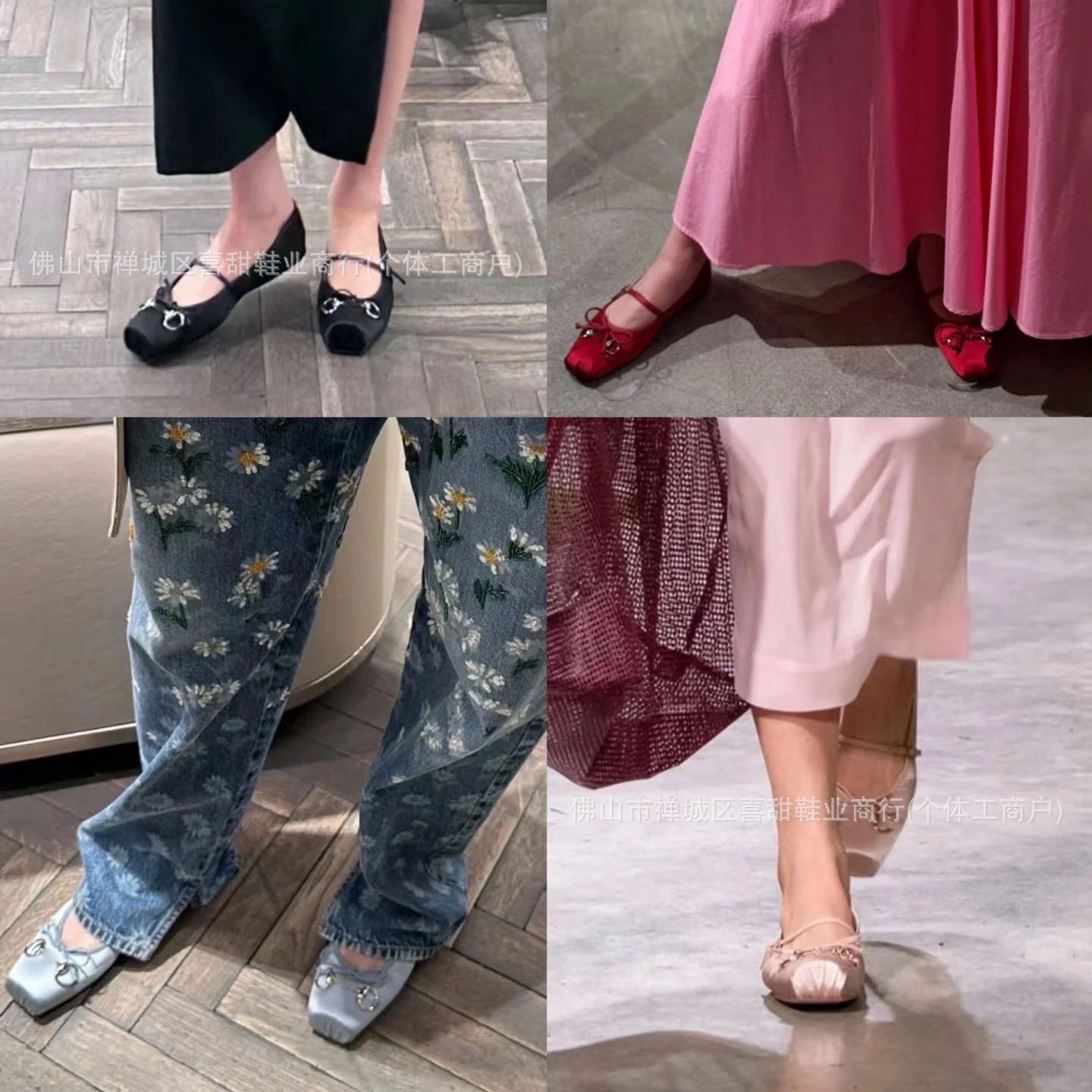 Gucci GG Marmont Ballerina Flats in Pastel Colors Loafers - 19