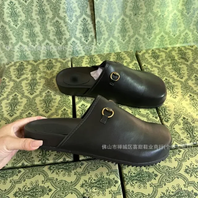 Gucci Slippers Horsebit Monogram Mules product detail image 5