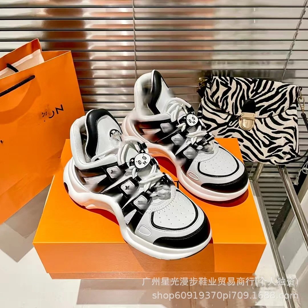 Off-White x Nike The Ten Air Presto Purple White Chunky Sneakers - 14