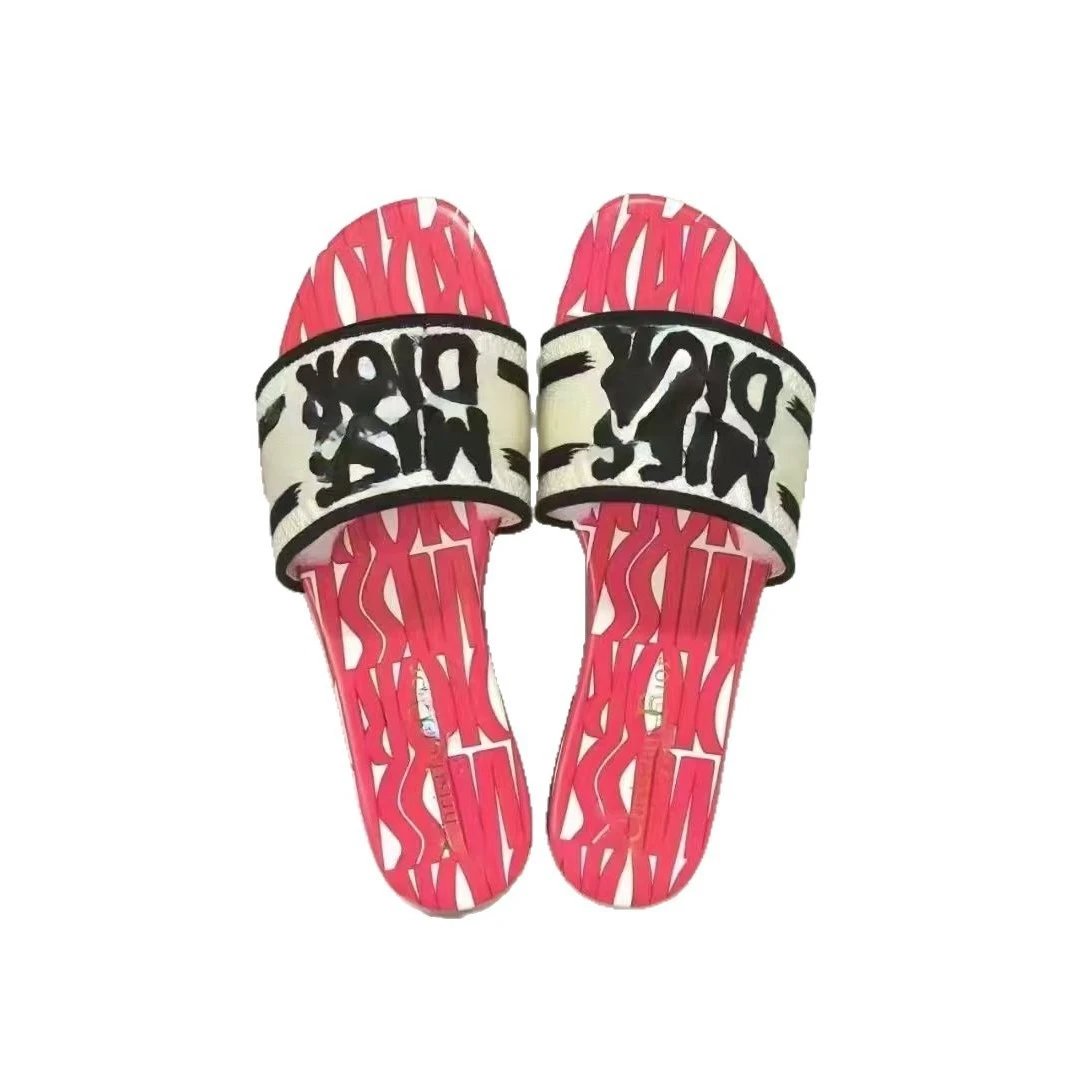 Dior Slippers Miss Embroidered Slide image 5