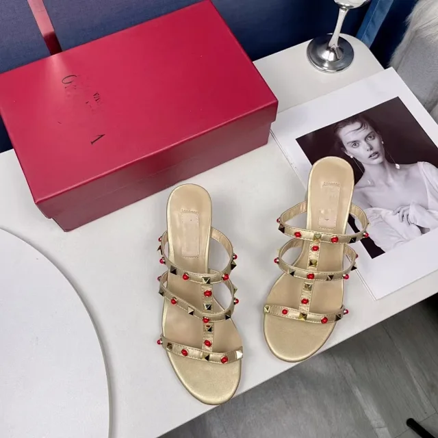Valentino Sandals Studded Strappy Mule product detail image 16