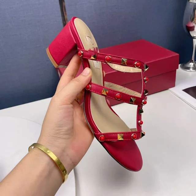 Valentino Sandals Studded Strappy Mule product detail image 18