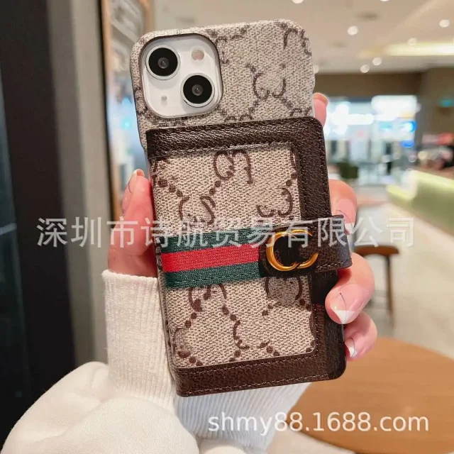 Gucci Phone Cases Monogram Card Holder Case product detail image 4