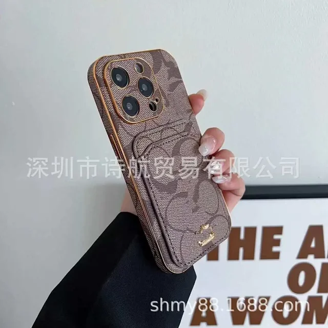 Coach Phone Cases Signature C Monogram Card Slot Case product detail image 3