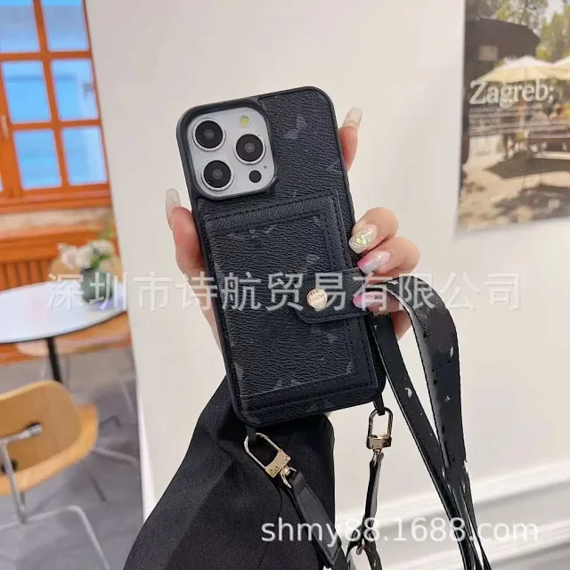 Unbranded Phone Cases Crossbody Strap Wallet Case product detail image 2