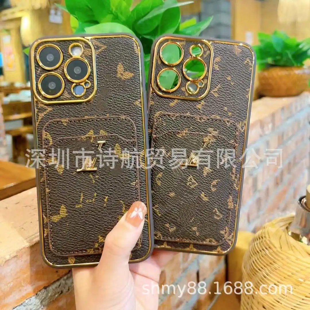 Louis Vuitton Phone Cases Monogram Card Slot iPhone Case image 1