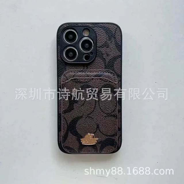 Coach Phone Cases Signature C Monogram Card Slot Case product detail image 6