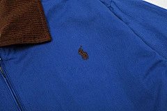 Polo Ralph Lauren Cord Collar Windbreaker Olive Green Jacket - 17