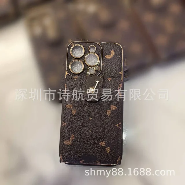 Unbranded Phone Cases Monogram-Print Card Holder product detail image 3