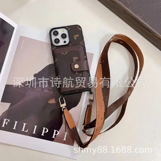 Unbranded Phone Cases Crossbody Strap Wallet Case product detail image 3