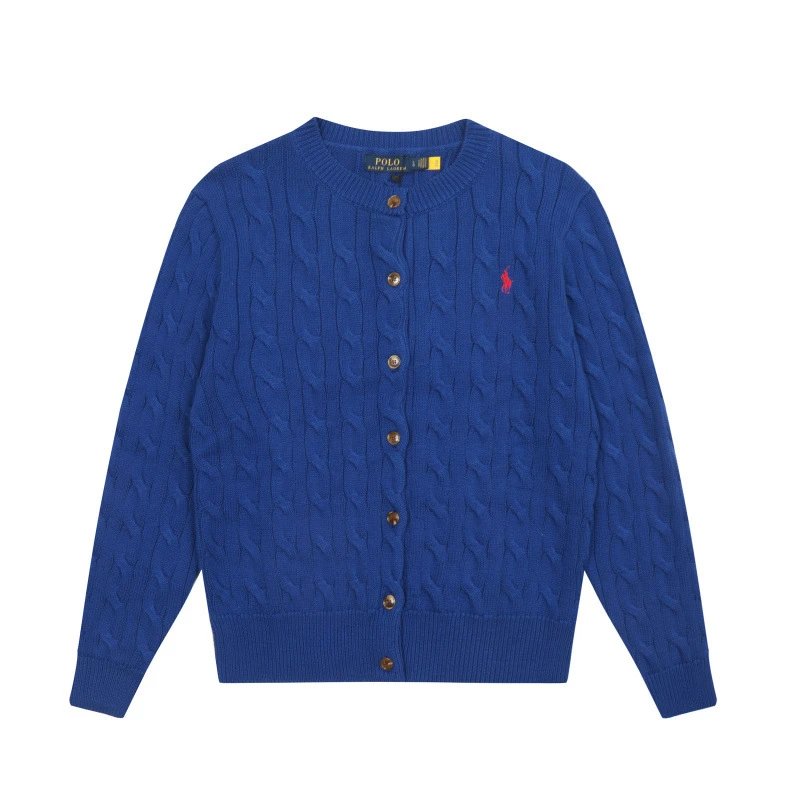 Ralph Lauren Cable Knit Cardigan Forest Green Cardigan - 33