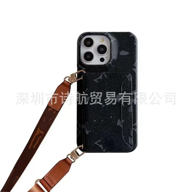 Unbranded Phone Cases Crossbody Strap Card Holder Case product detail image 6