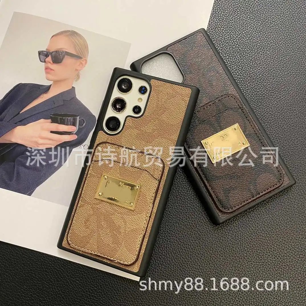 Coach Signature Canvas Cardholder Phone Case Beige Phone-Case - 8