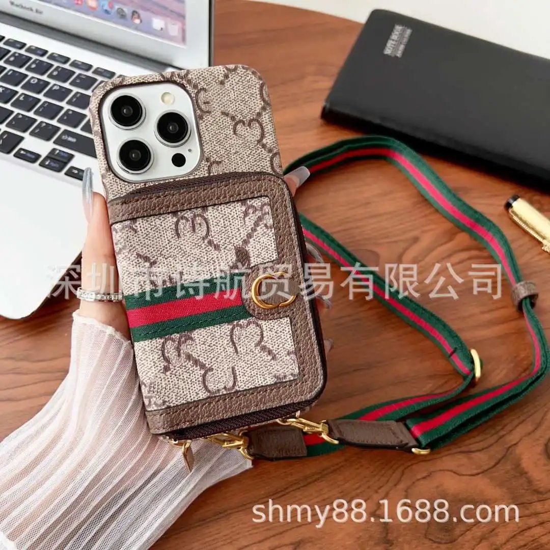 Louis Vuitton Monogram Phone Crossbody Case Brown - 6