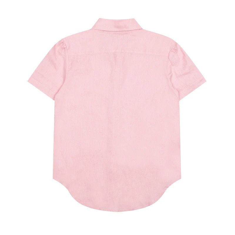 Polo Ralph Lauren Classic Fit Short-Sleeve Oxford Shirt Red - 24