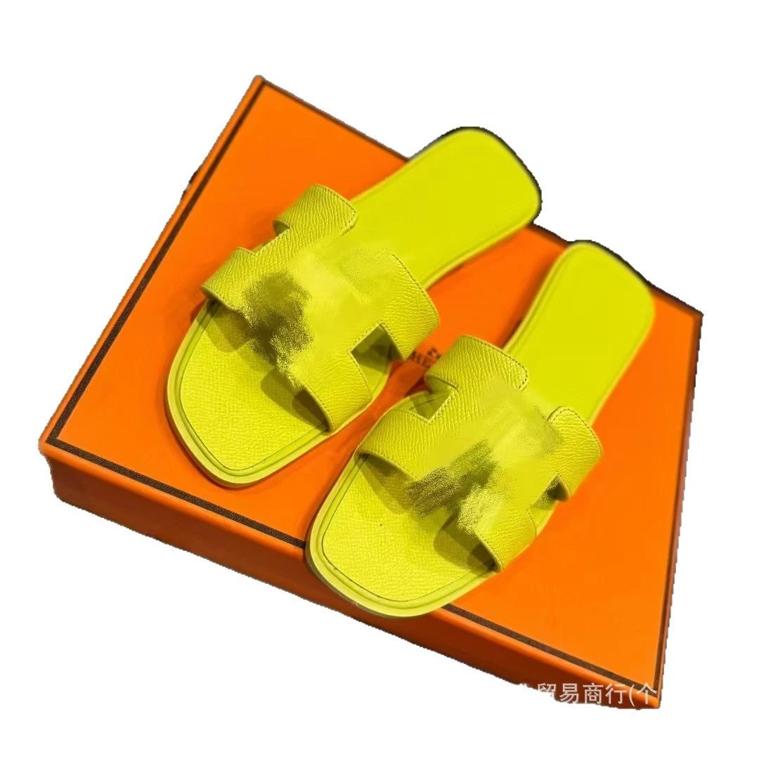 Unbranded Slippers H-cut flat slide image 5
