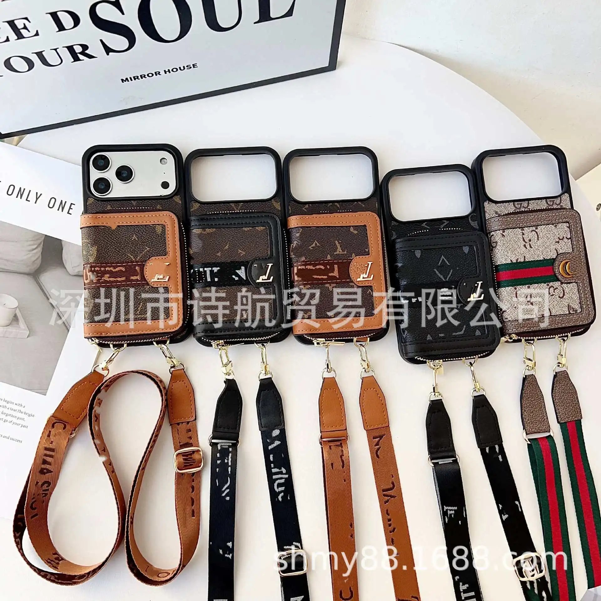 Gucci GG Marmont Phone Case with Web Strap Crossbody - 4