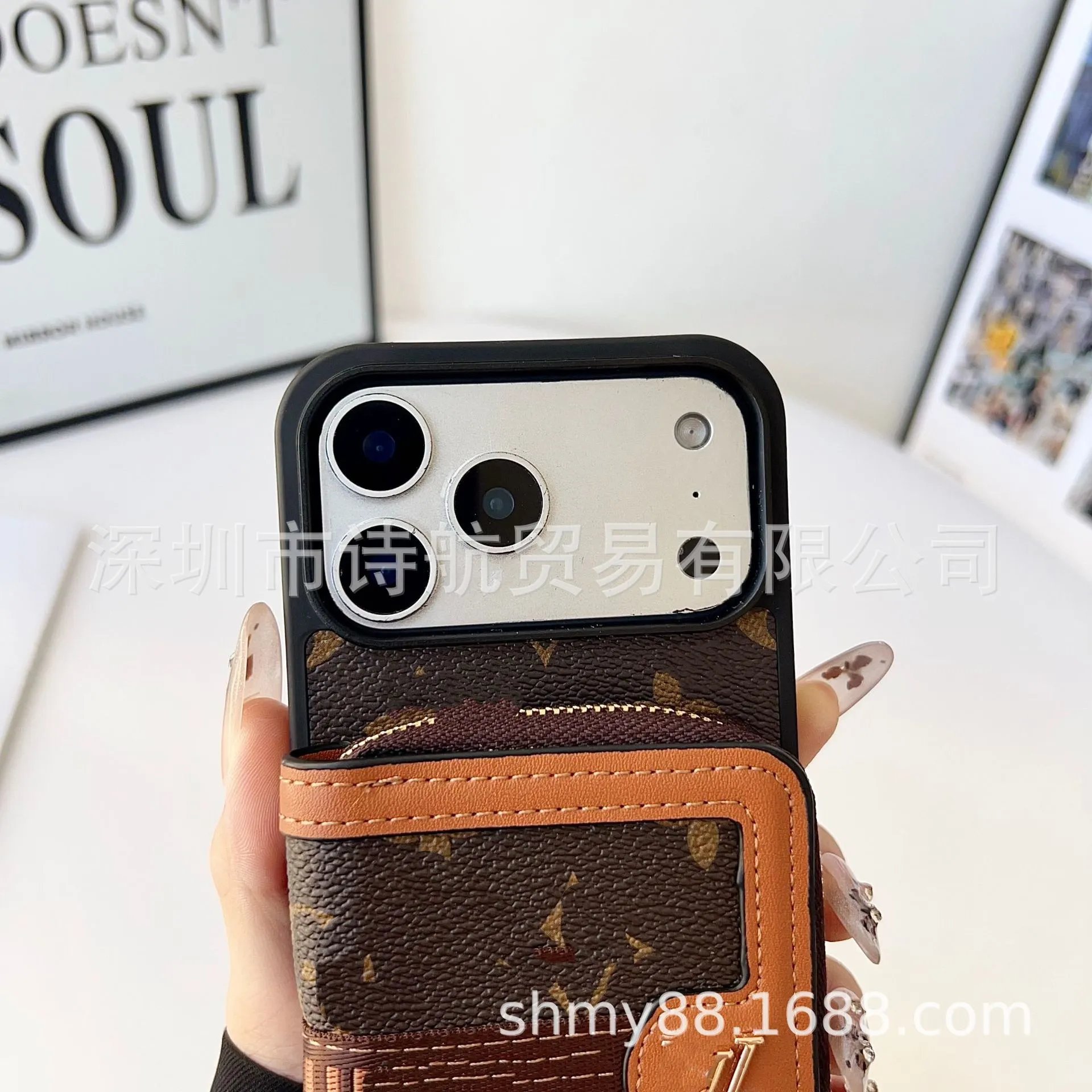 Gucci GG Marmont Phone Case with Web Strap Crossbody - 9
