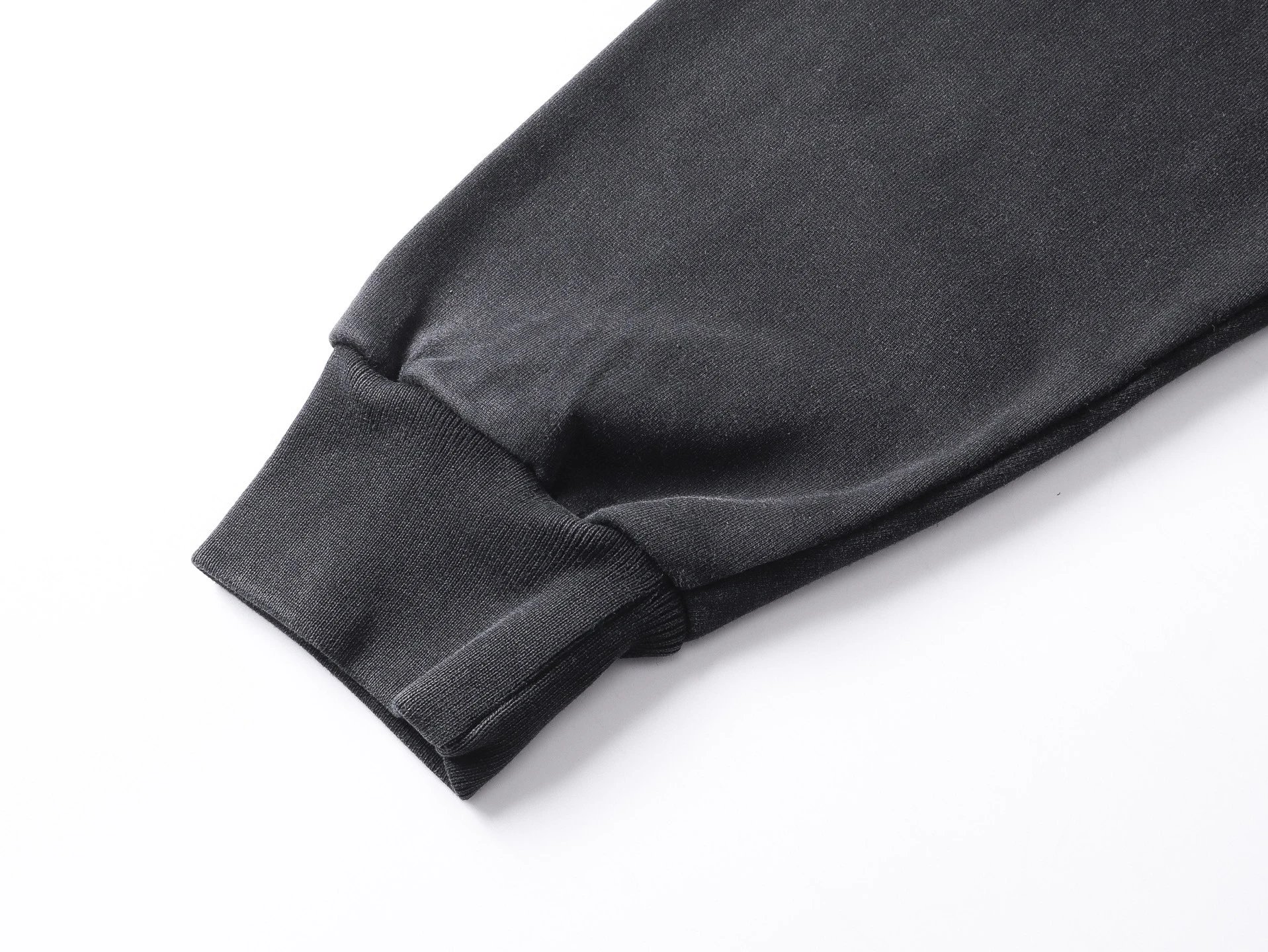 Balenciaga Distressed Logo Hoodie Black - 13