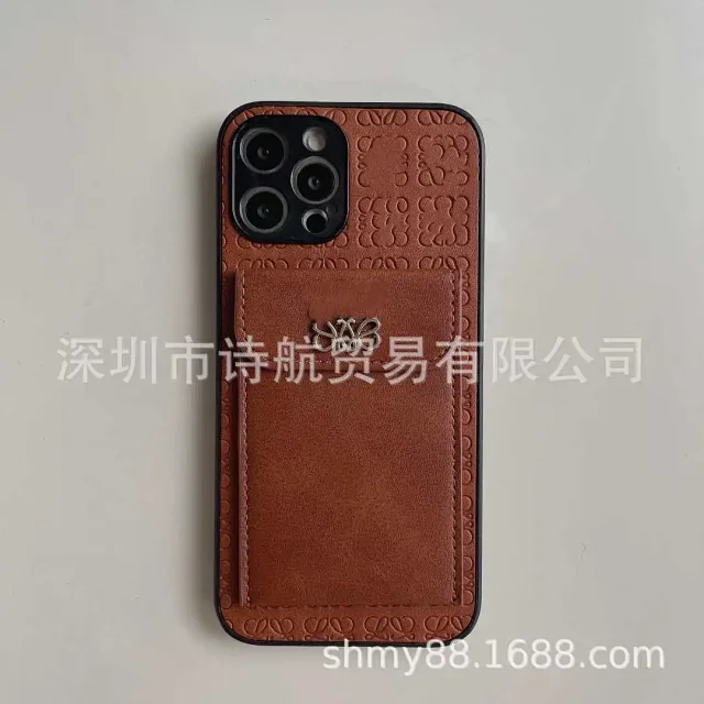 Unbranded Phone Cases Embossed Bear Pattern Card Holder Case with Bow Clasp product detail image 7