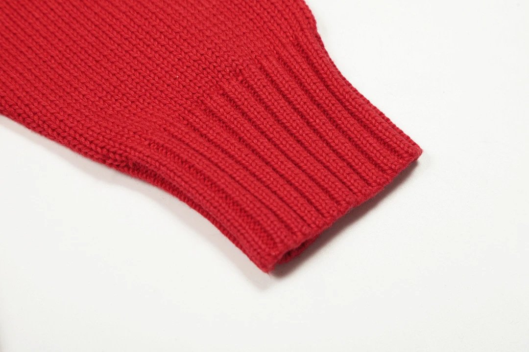 Polo Ralph Lauren Bear Knit Sweater Red - 8