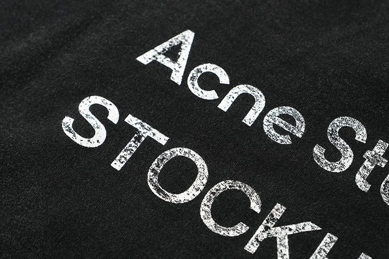 Acne Studios Stockholm 1996 Graphic T-Shirt Black - 4