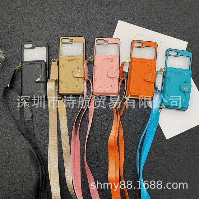 Unbranded Phone Cases Crossbody Strap Wallet Case product detail image 1
