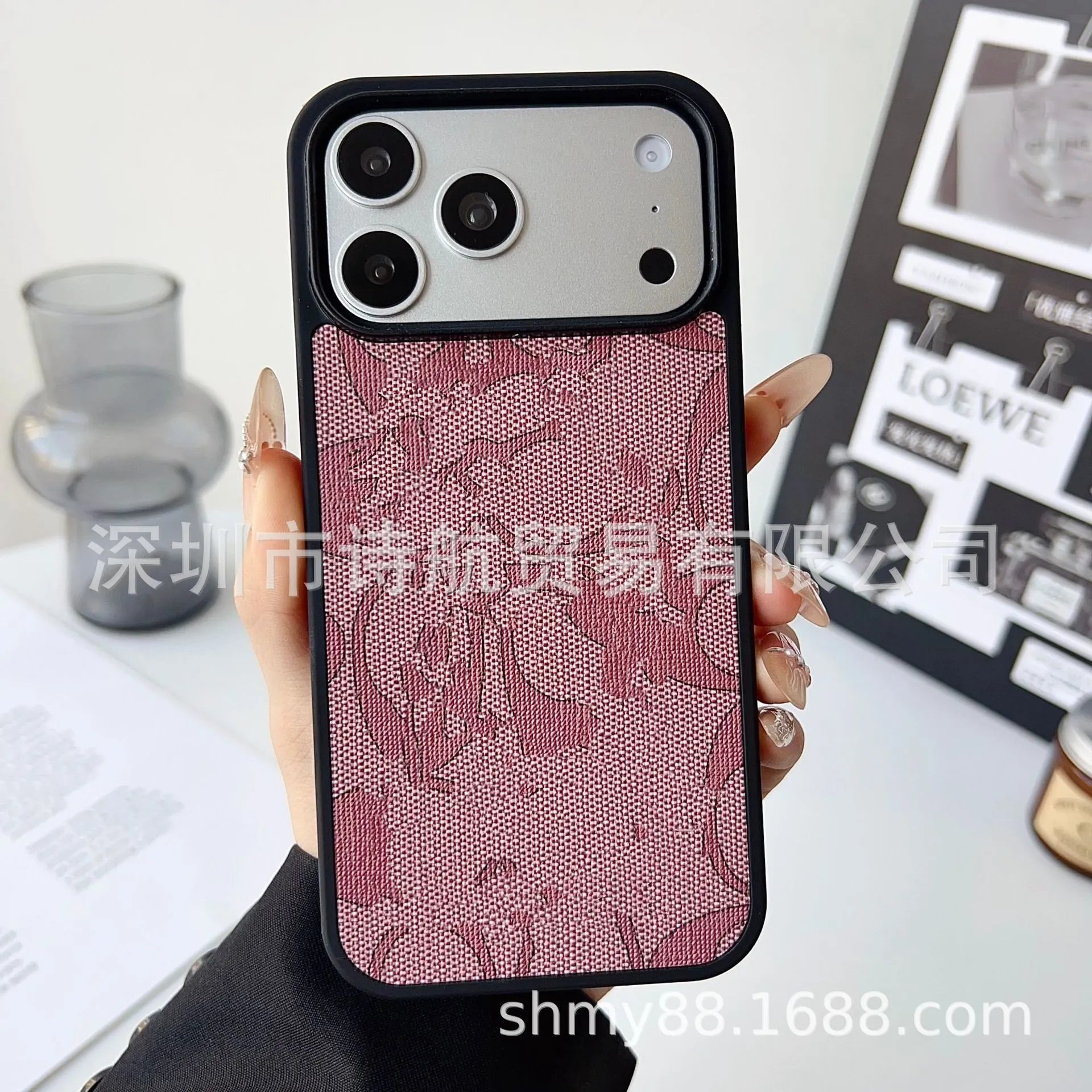 Unbranded Phone Cases Textured Floral Pattern image 3