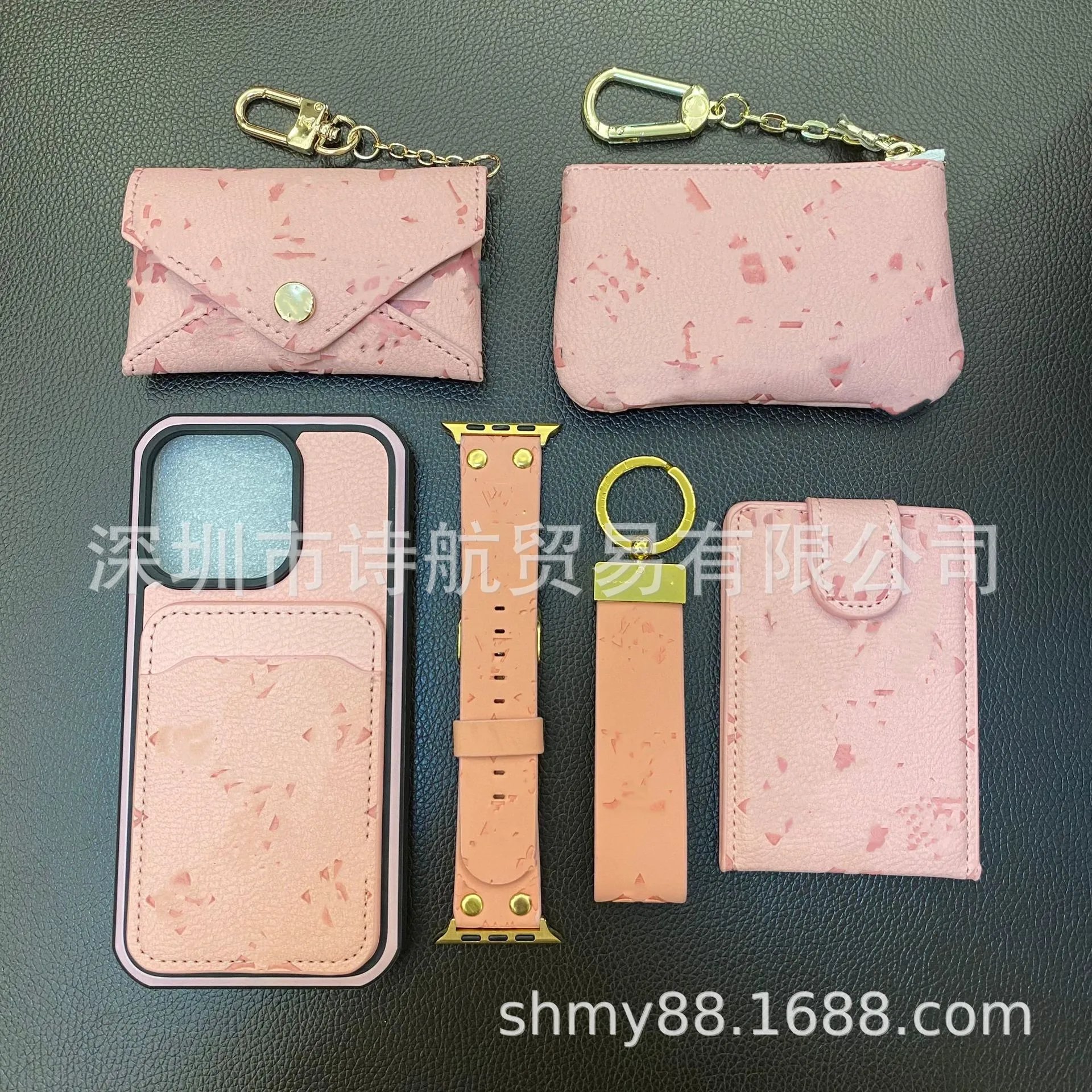 LV Monogram Canvas Beige Multi-Functional Accessories Set - 4
