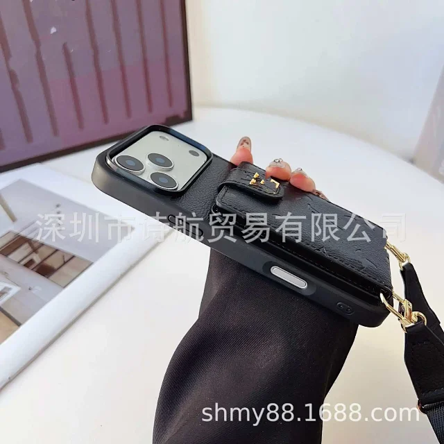 Louis Vuitton Phone Cases Monogram Card Holder Lanyard product detail image 9