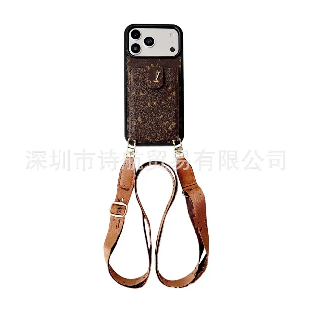 Unbranded Phone Cases Card Holder Case with Adjustable Crossbody Strap product detail image 15