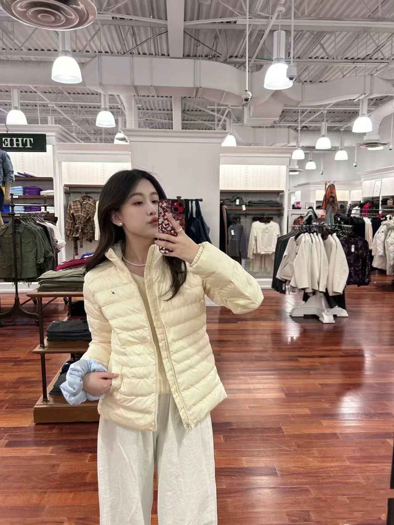 Moncler Down Jacket White Outerwear - 13