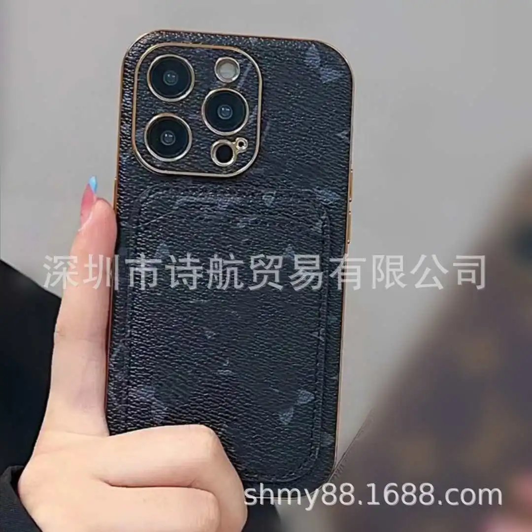 Unbranded Phone Cases Card Slot Monogram-Pattern Case image 3