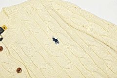 Ralph Lauren Cable Knit Cardigan Forest Green Cardigan - 11