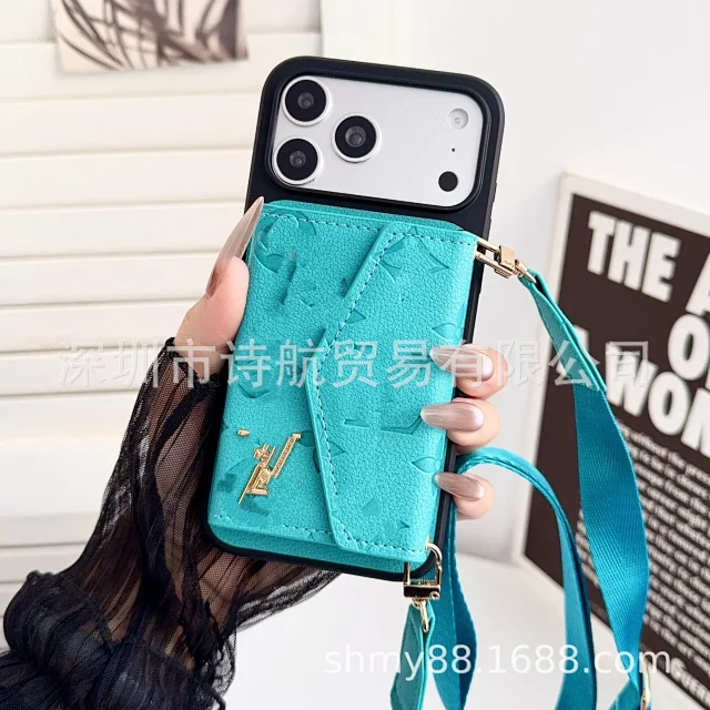 Louis Vuitton Phone Cases Card Holder Case with Crossbody Strap product detail image 6
