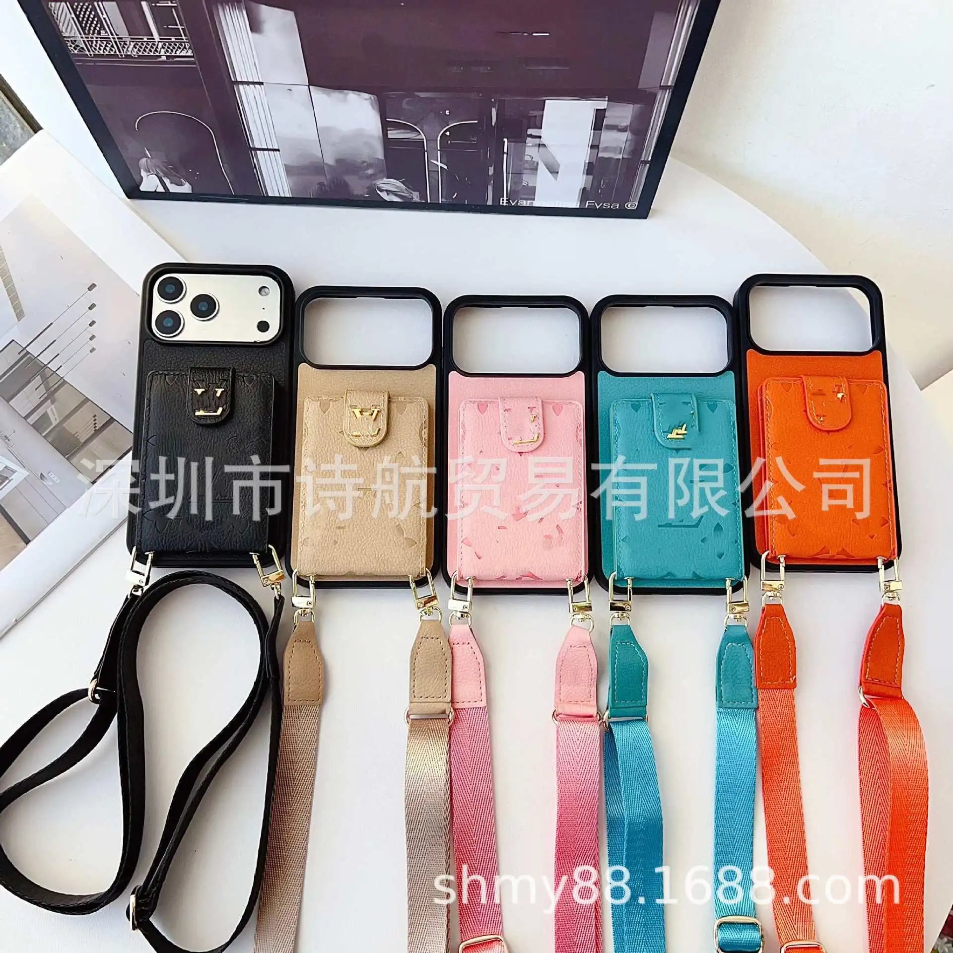 Louis Vuitton Phone Cases Monogram Card Holder Lanyard image 1