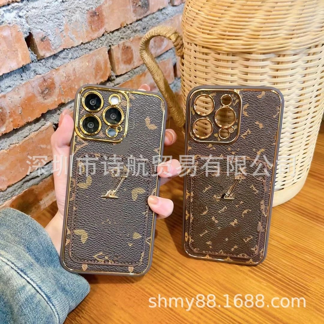 Louis Vuitton Phone Cases Monogram Card Slot iPhone Case image 5