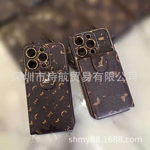 Unbranded Phone Cases Monogram-Print Card Holder product detail image 1