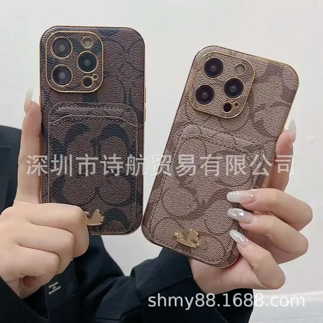 Coach Phone Cases Signature C Monogram Card Slot Case product detail image 5