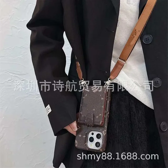 Unbranded Phone Cases Crossbody Strap Card Holder Case product detail image 5