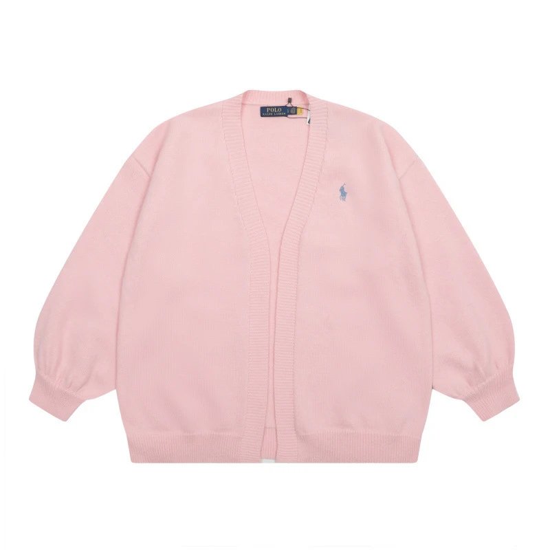Polo Ralph Lauren Oversized V-Neck Cardigan Light Blue - 27