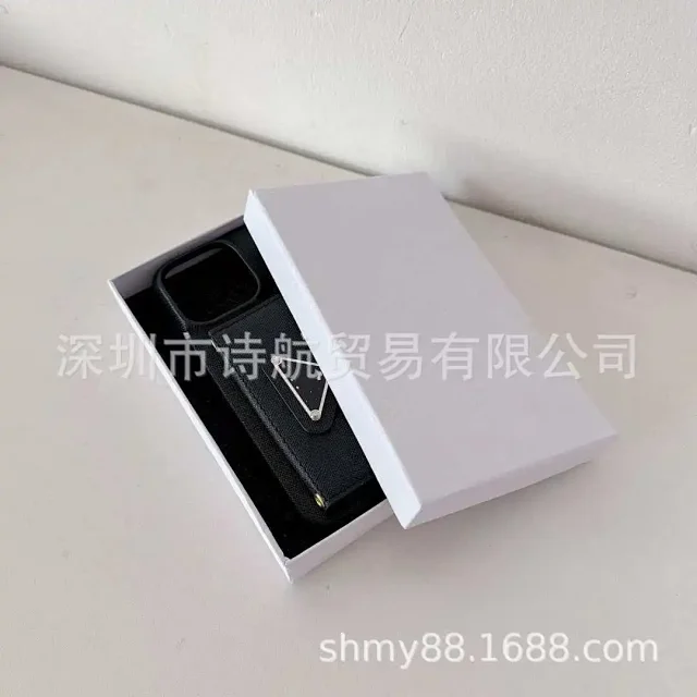 Unbranded Phone Cases Textured Card Holder Case with Triangle Stand product detail image 6