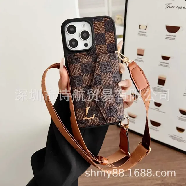 Unbranded Phone Cases Crossbody case with card pocket and adjustable strap product detail image 5