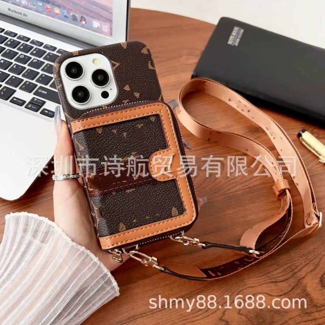 Louis Vuitton Monogram Phone Crossbody Case Brown - 3