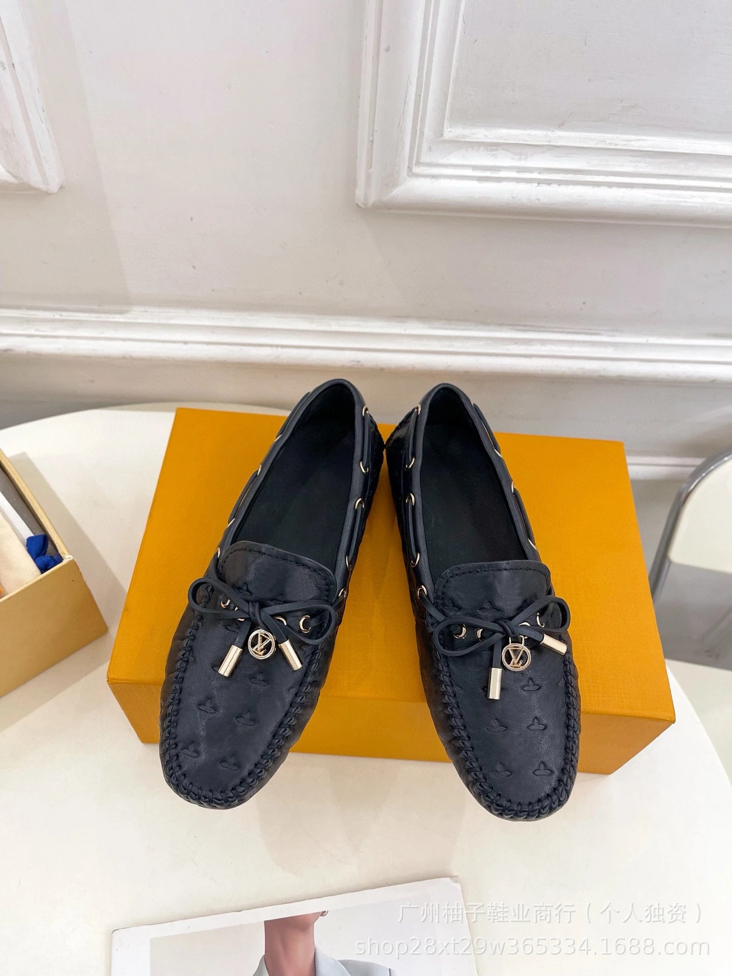 Louis Vuitton Monogram Palm Springs Loafers Beige Brown Leather Loafers - 9