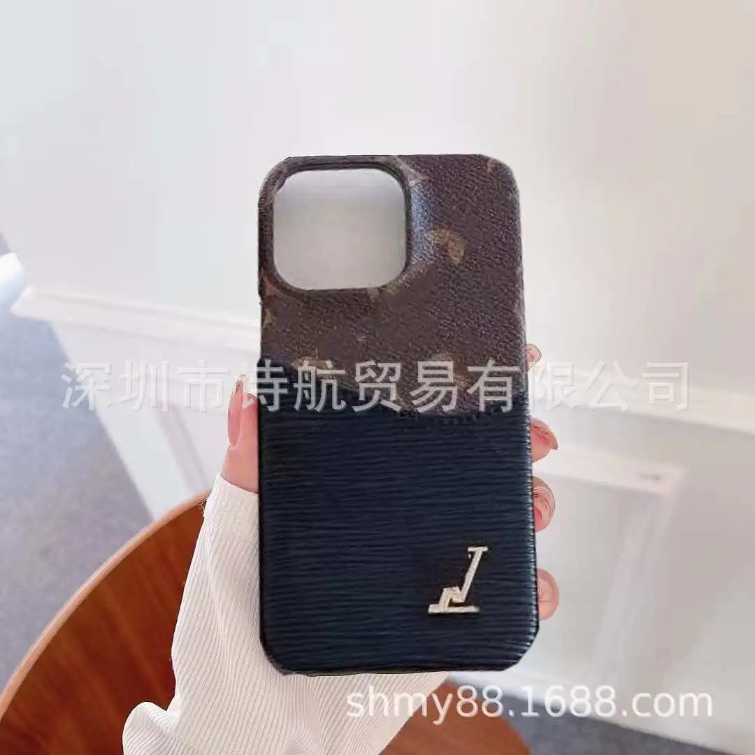 Louis Vuitton Phone Cases Monogram Contrast Textured Card Pocket — 7